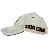 [Sinacova] Cap for Men, 100% Polyester, Head Circumference 58cm, Adjustable Size, Water Repellent, Quick Drying, Stretch, Classic, 10077730 (White) F
