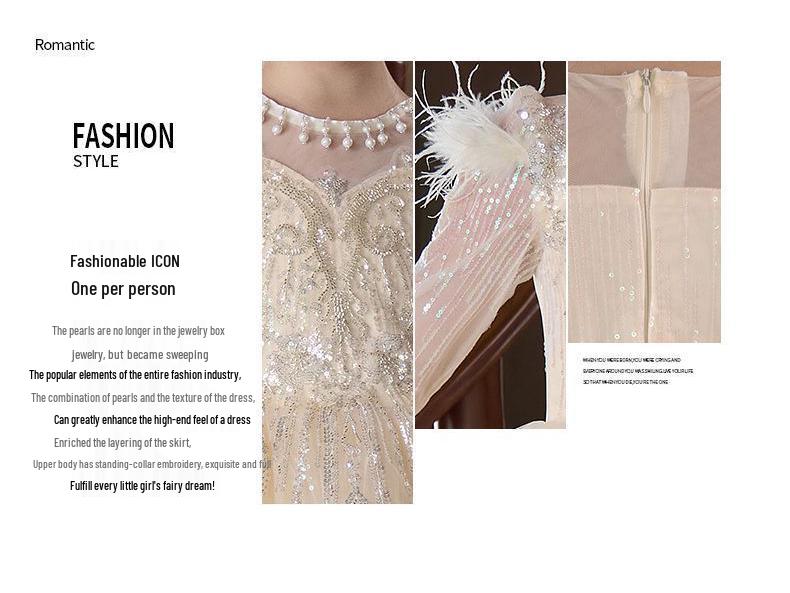 Girls' Princess Dresses: Medium/Large Fluffy Tulle Skirts for Piano Performances, Formal Gowns, and Winter Wear