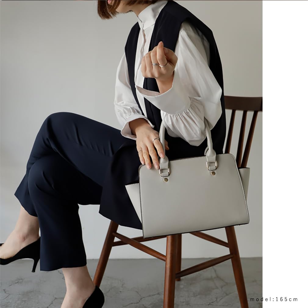 Vita Felice 2way Handbag for Women [VITAFELICE] Blpb-dh001n (light Gray)