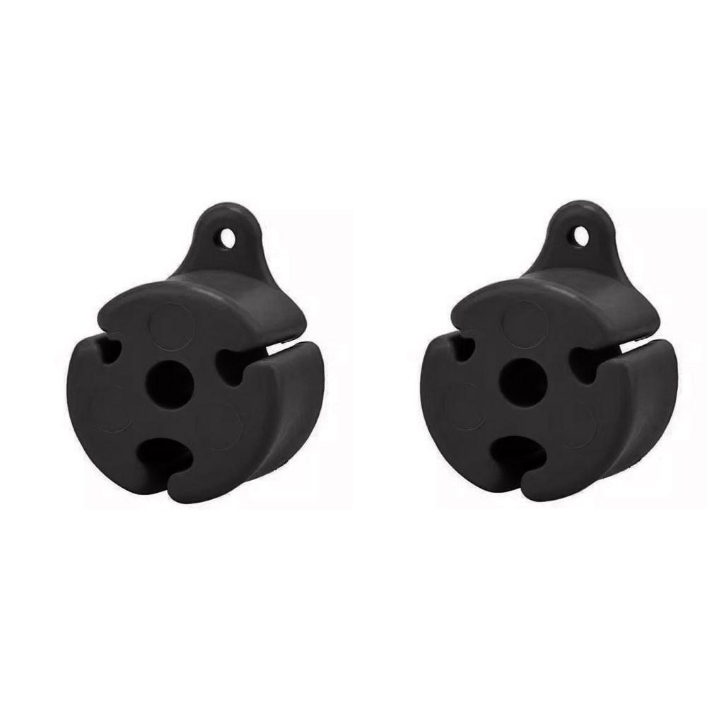 2Pcs Fishing Rod Holder Fishing Rod Clip Multifunctional Fishing Rod Fixer Wall Mounted Fishing Pole Straps Non-Slip Durable