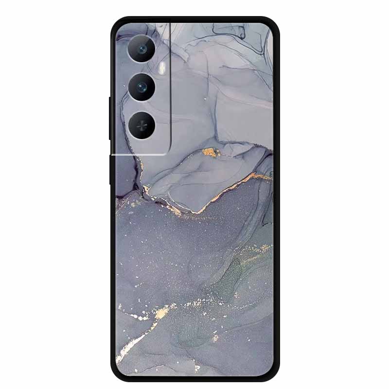 For Realme C65 4G Global C 65 Phone Case Marble Patterns Back Cover TPU Soft Silicone Protector Shield Funda for RealmeC65 Capa
