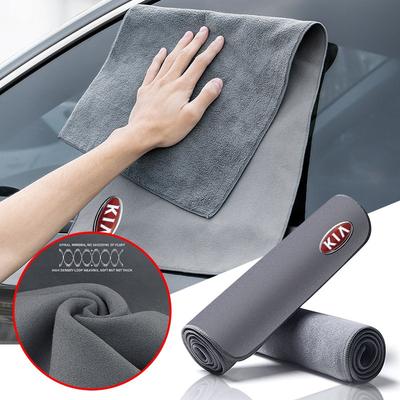Car Wash Towel Microfiber Cleaning Rag Cloth Car Goods For Sauer CUB CEED Cerato Forte K8 K900 Optima Picanto RIO VG Ray EV Venga