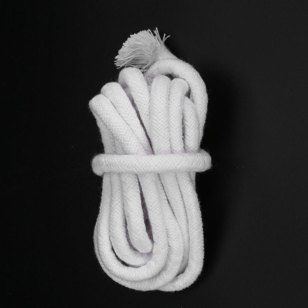 Candle Wick Functional Round Braid Natural Cotton Candle Wick for Making Candles and   Oil Lamps