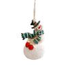 Santa Claus Hanging Pendants Christmas Tree Decor Resin Festive Decorations for Home Party Xmas DIY Gifts