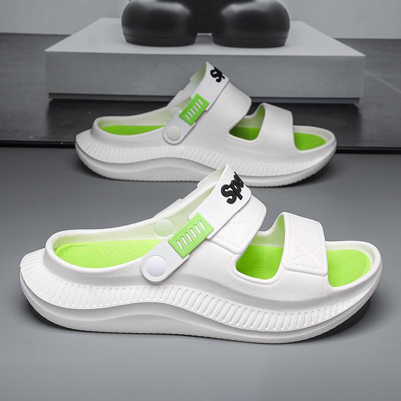 Fashion Casual Sports Sandals Men's Light Slippers Summer New Non-slip Men Outdoor Fashion Summer Beach Slippers Large Size 46