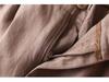 Women's Cotton Linen High Waist Wide-Leg Shorts - Summer Semi-Elastic Casual Five-Point Pants