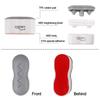 Toilet Paster Buffering Protective Antislip Toilet Cover Gasket Bumper Self-adhesive Cushion