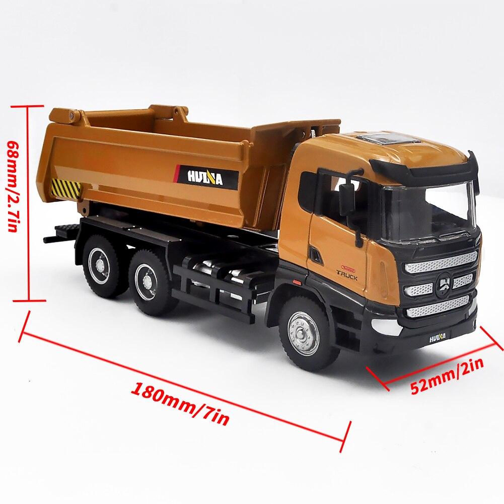 1:50 Alloy Articulated Dump Truck Model Toy High Imitation Alloy Engineering Truck Model Metal Die-casting Wholesale