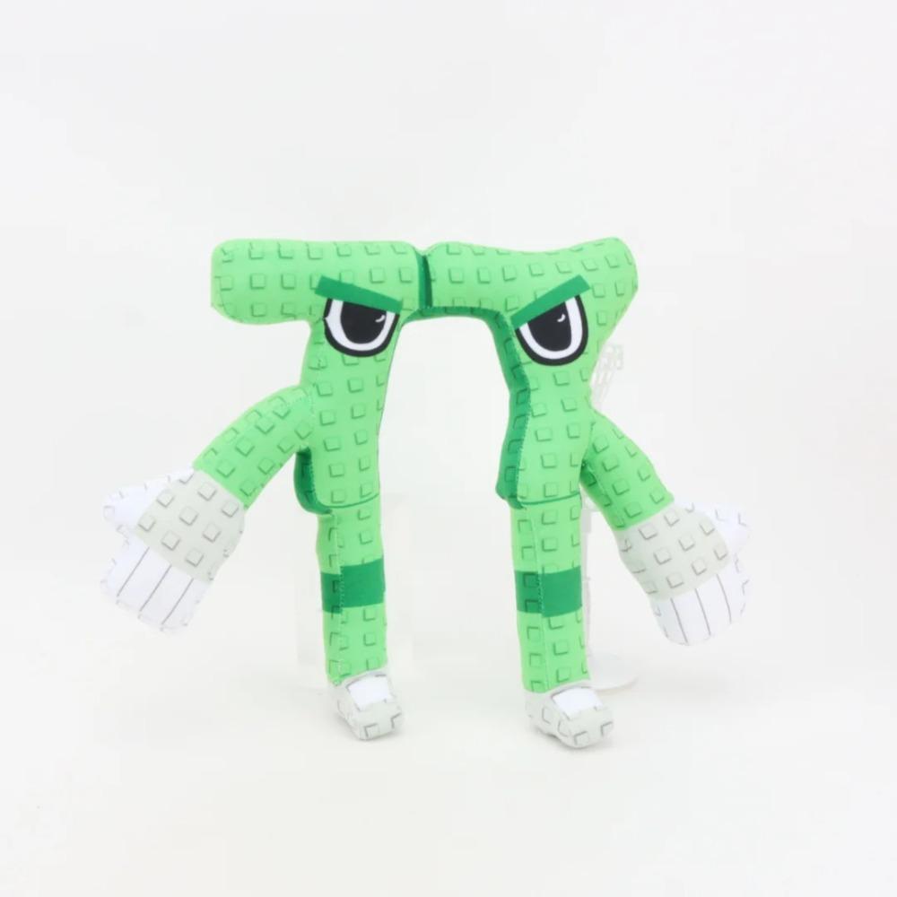 30cm Green No. 77 Steal A Brainrot Rainbow 77 Game Peripherals Soft Pillows Fans Kids Christmas Gifts Room Decoration
