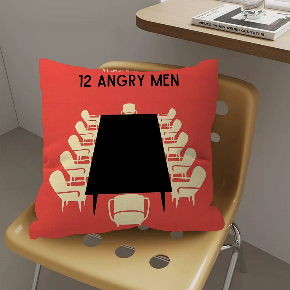 12 Angry Men Movie Stitch Lucky Dragon Pillow Cover Sofa Cushion Cover Home Room Decoration Children Gift