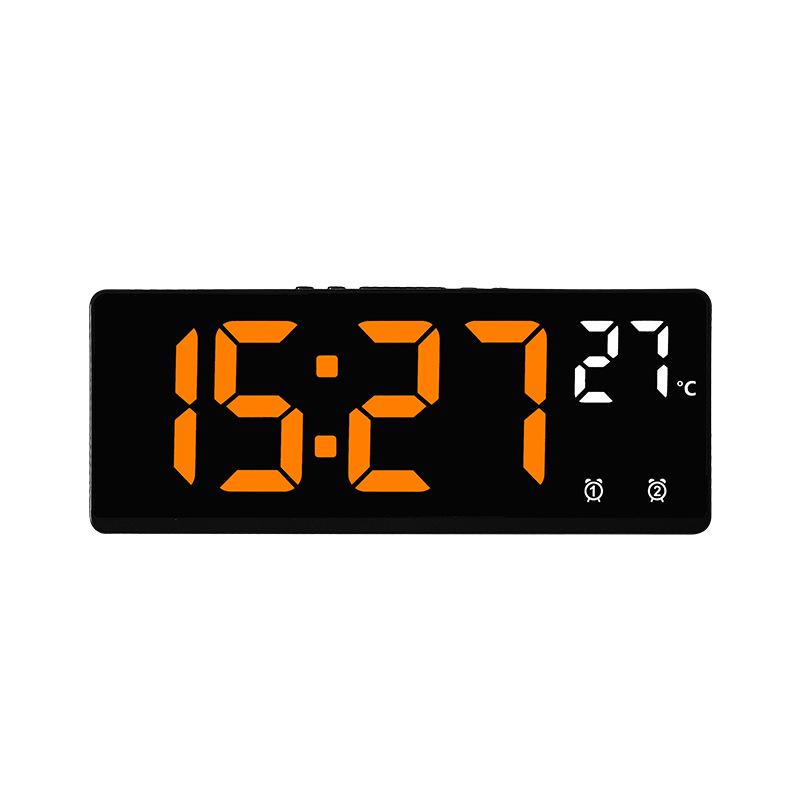 Multifunctional Electronic Clock with Large Screen and Multiple Alarms for Students (Model 6631)