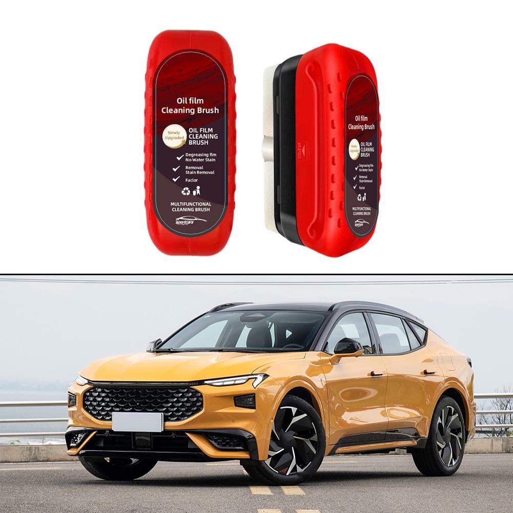 

Автомобильная щетка для очистки масляной пленки, стеклянная доска, щетка для очистки лобового стекла автомобиля, удаление пятен от воды, автодетейлинг