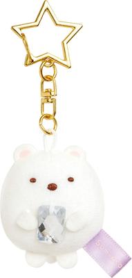 MF77001 Sumikko Gurashi Charm Hanging Plush Toy Polar Bear