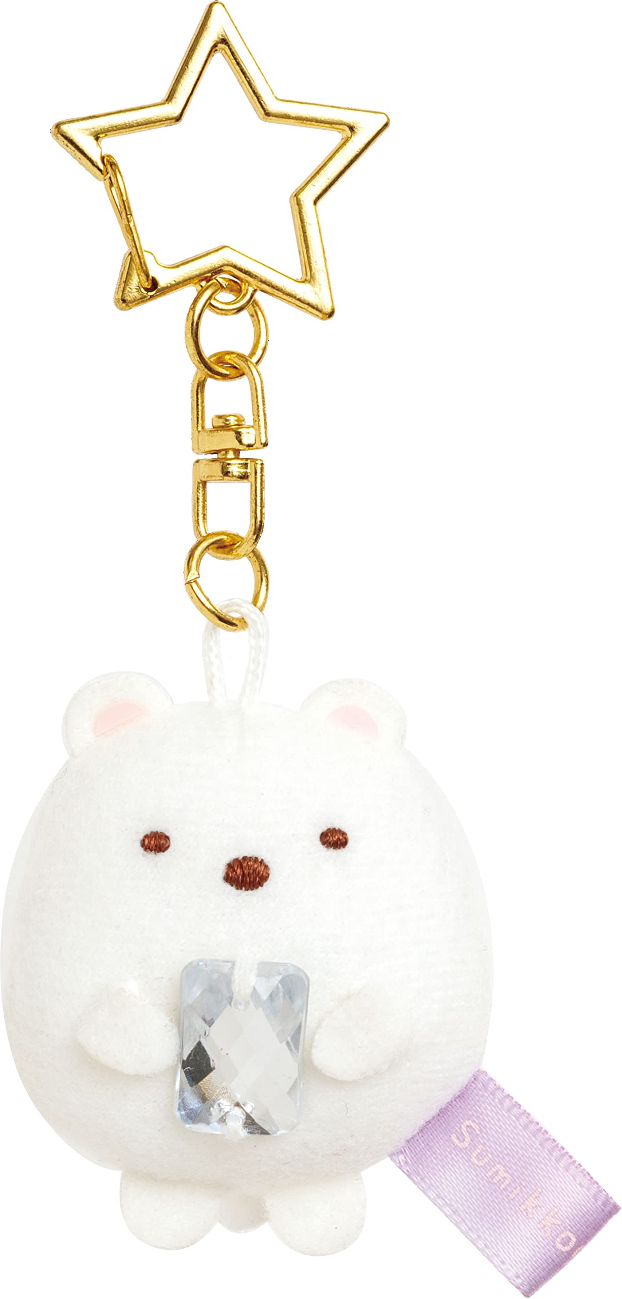 

MF77001 Sumikko Gurashi подвеска плюшевая игрушка Белый медведь