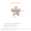 SUYU Purple Flowers Are Sweet And Elegant The Brooch Design Is Exquisite A Brooch As a Gift Is Both Fashionable And Versatile