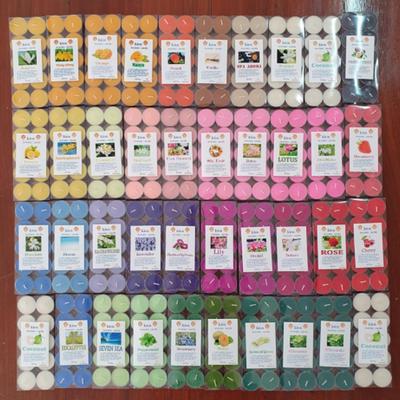 Aroma Tea Light Scented Candles 30 Pcs - Thai