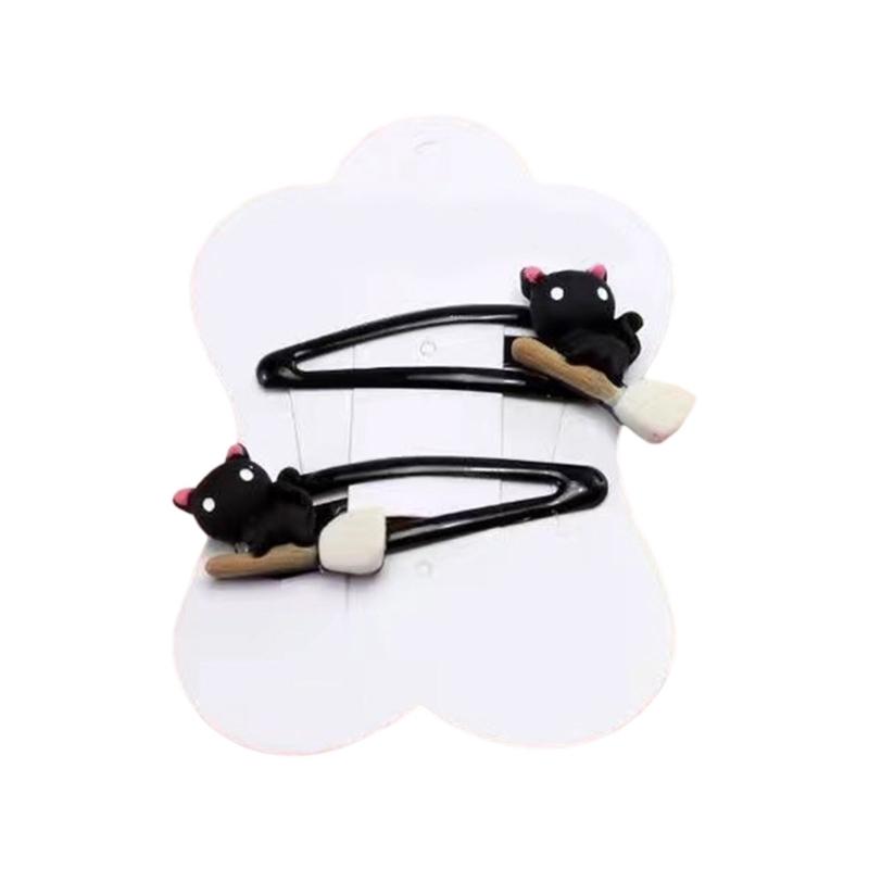 Einzigartige Kürbis-Haarspange für 2000er-Jahre-Mädchen Seitenclip Hexenhut Haarspangen Lustig Lässig Süß Cool Foto-Requisiten