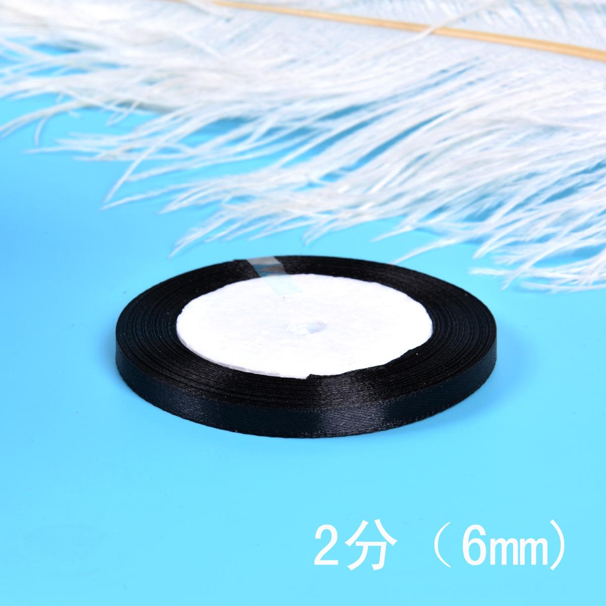 

6-10-12-15-20-25-30-40-50-80mm black Satin Ribbon Christmas Wedding Birthday Party Gift Wrapping Silk Ribbons DIY Accessory Bow
