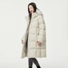 Tanbol Women's Mid-Length Hooded Puffer Jacket