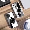 Dark Green Camera Pattern For Oppo Find X5 X8 Pro X2 Lite X7 Ultra F11 23 Reno4 Z 6 Pro A72 58 78 73 16 98 A54S Glass Phone Case