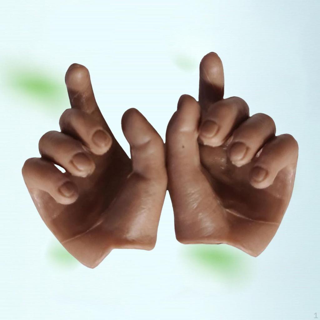 Männlich / Weiblich 1/6 Maßstab Action Hand Paar Füße Halsverbinder Entspricht Qualitätsstandards, Te