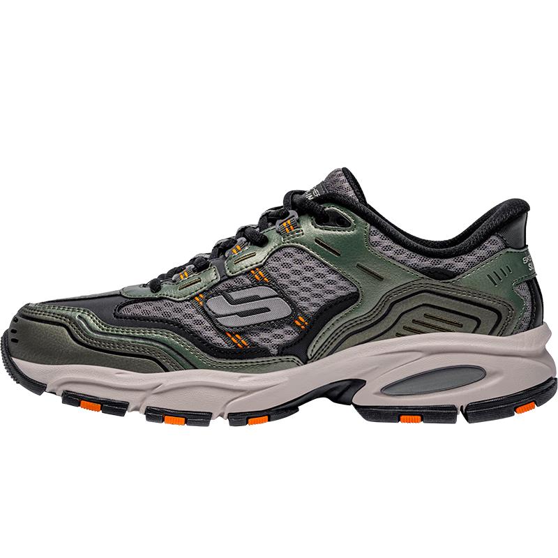 Skechers Men s 2025 Thick-Sole Dad-Style Casual Sport Shoes US 11.5
