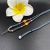 Hand-Woven Ethnic Style Necklace Cord for Jade Pendants - Unisex