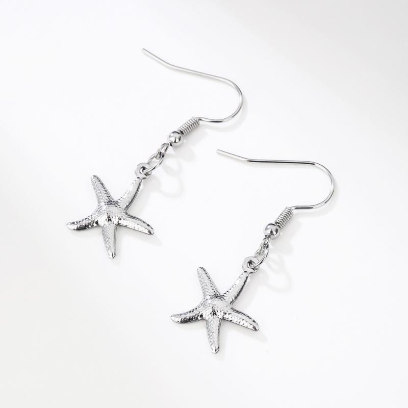 Allergy Resistant Stainless Steel Shell Stud Earrings Lightweight Comfort For Sensitive Skin Daily Wear