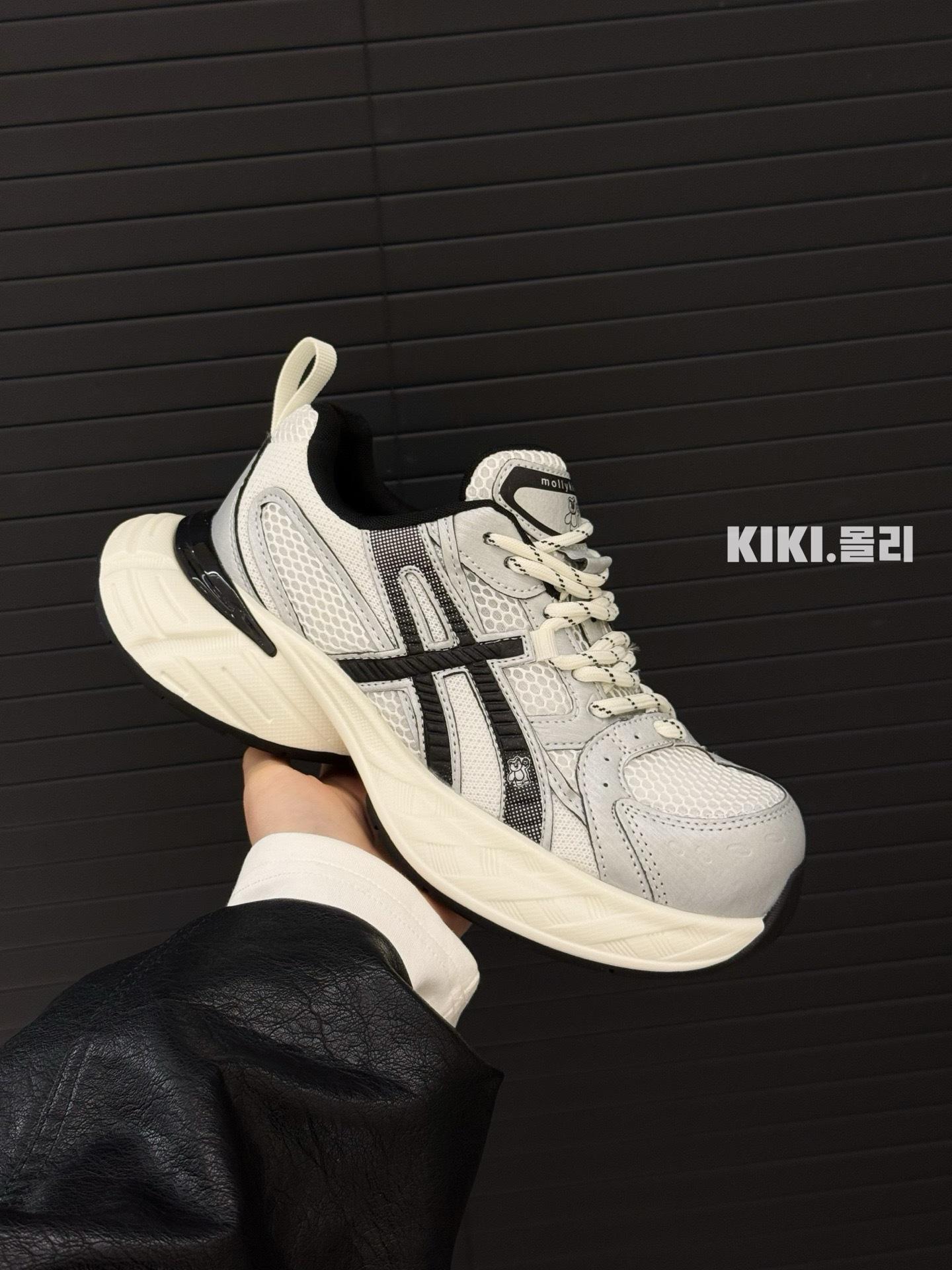 

Сетчатые дышащие папины кроссовки женские новый дизайн на толстой подошве кожаные повседневные спортивные туфли 40