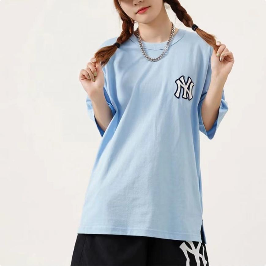 MLB New York Yankees Monogram T Shirt Unisex Blue 3ATSM2023-50BLL