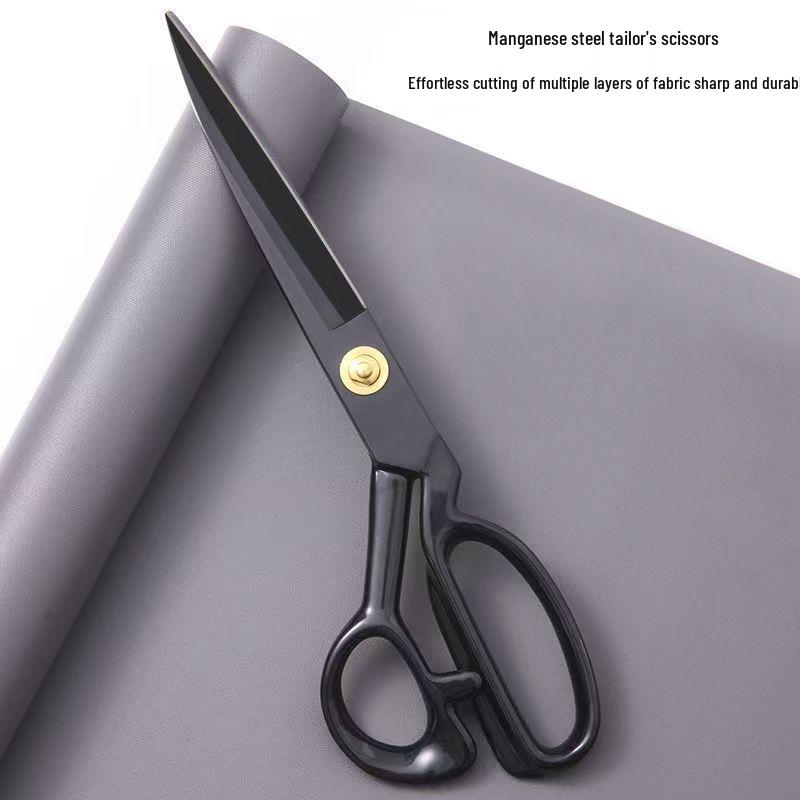 Craft Manganese Steel Tailor’s Large Scissors for Cutting Fabric – Essential for Family Business