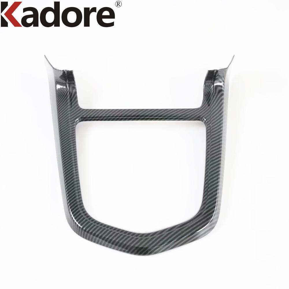 

Car Console Gear Shift Box Panel Cover Trim For Nissan Navara NP300 ST 2014 2015 2016 2017 2018 Carbon Fiber Accessories Left Hand Drive