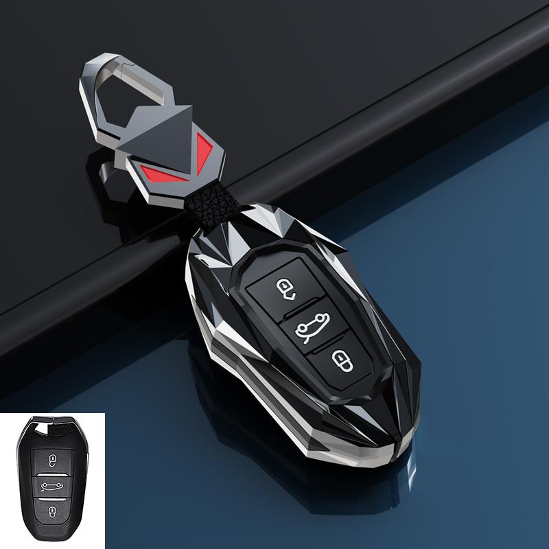 Zinc Alloy Car Key Case Cover For Peugeot 308 3008 508 5008 408 4008 208 301 407 For Citroen C4 C6 C3-Xr Picasso Ds