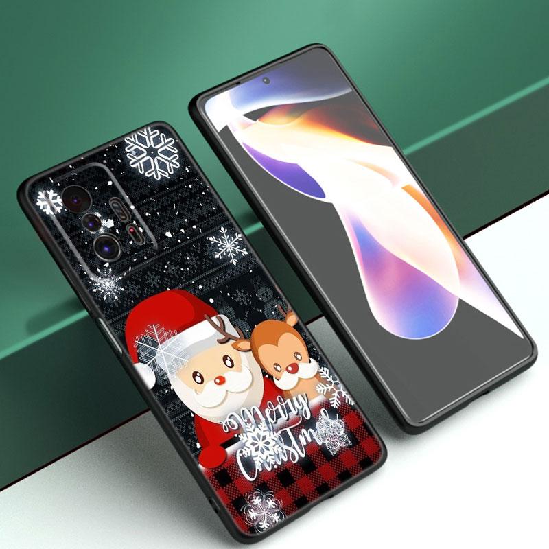 

Счастливого Рождества С Новым Годом Чехол для телефона для Xiaomi Mi 9 SE 8 10 10T 11 12 13 Lite 9T 11T 12S 12T 13T 14 Pro 5G NE 11i 12X Xiaomi Mi 8 Lite