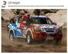 Pajero V73/V75/V97/V93/V95/V98/V68/V77 2-Inch Lift Kit: Modified Shock Absorber Springs
