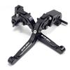 Adjustable Folding CNC Brake Clutch Levers Kawasaki Ninja 650 ER-6F ER-6N Aluminum Lever Set