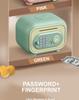 Kids' Musical Piggy Bank: Automatic Money Rolling, Password Unlock, Large Capacity Safe Toy Gift