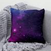 Starry Sky Sunset Natural Scenery Pillowcase Cosmic Space  Decorative Cushion Cover Sofa Car Pillow