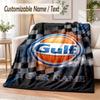Personalisierte Flanelldecke Golf-Print Warme Kuscheldecke Zuhause Sofa Bettwäsche