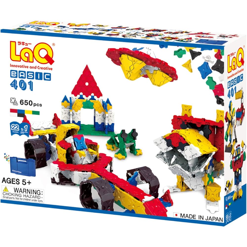Yoshiritsu LaQ Basic 401 Building Blocks Set 401 Pieces Educational Toy