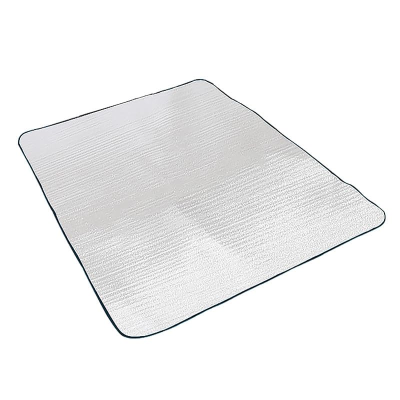 Silver mat aluminum sheet for winter aluminum mat sheet x aluminum leisure leisure picnic tent car storage bag included camping, thick,
