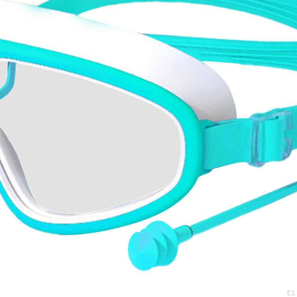 Children's Swim Goggles with Earplugs for Water Activities And Diving