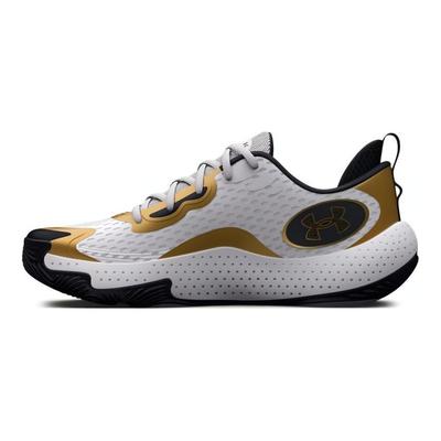 Spawn 5 'White Black Gold' Sneakers 3026285-101