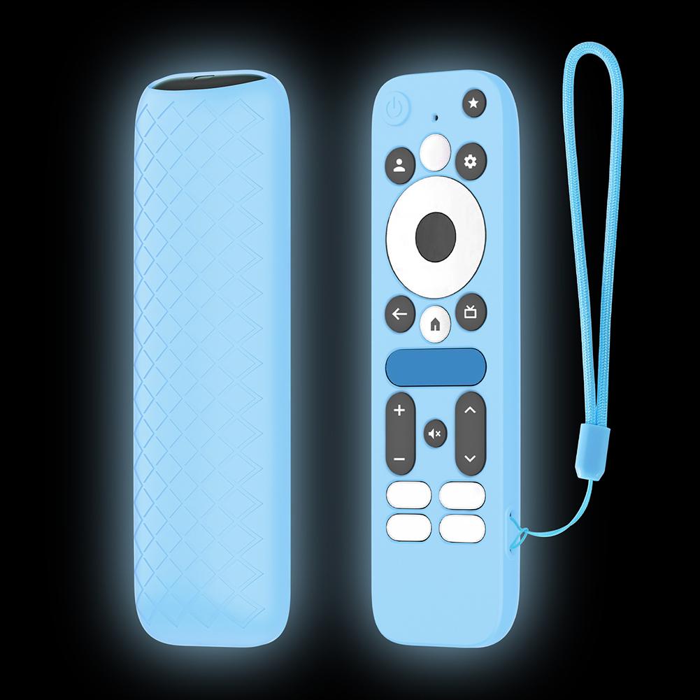 Silicone Shockproof Remote Cover for GoogleTV Box 4K Pro with Secure Fit and Enhanced Grip for Everyday Protection