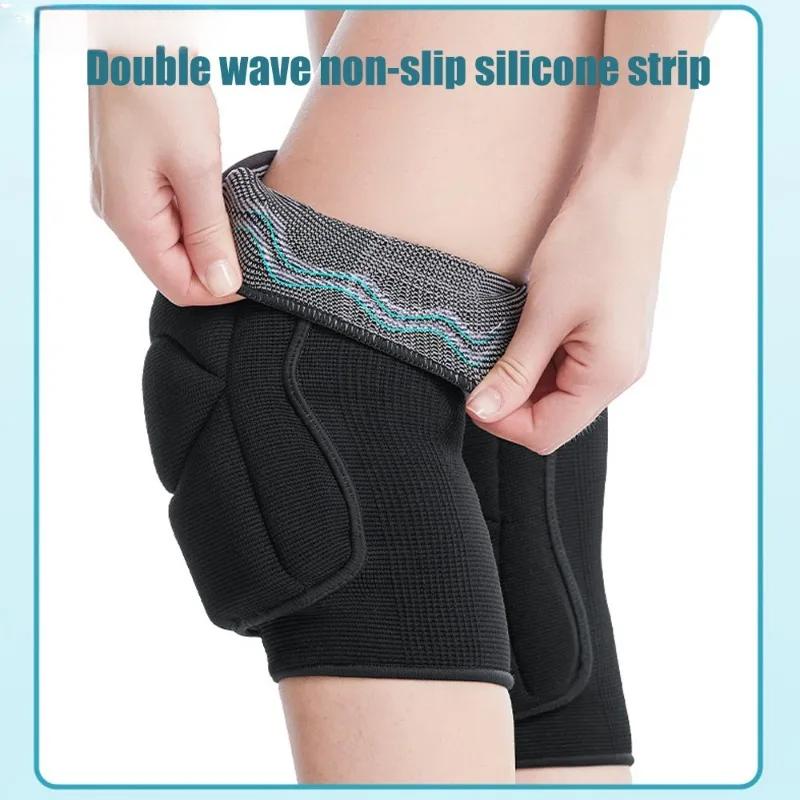 1Pcs Knee Pads with Protectors Protective for Sports Thick Sponge Collision Avoidance Knee Sleeve for Adult Youth Women and Men