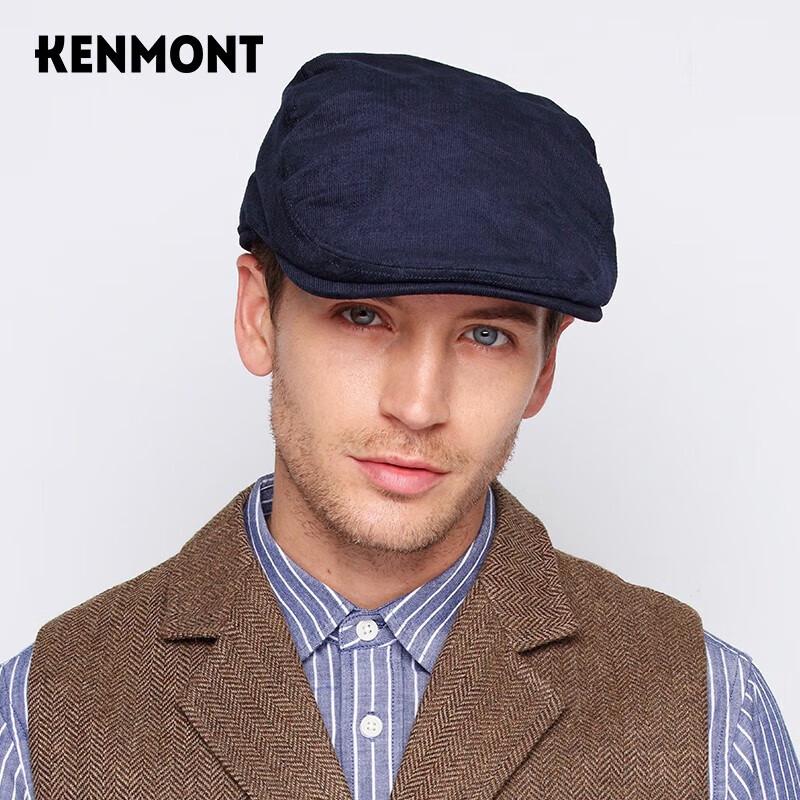 Мужская вельветовая кепка-газетчик Kenmont 58.5cm