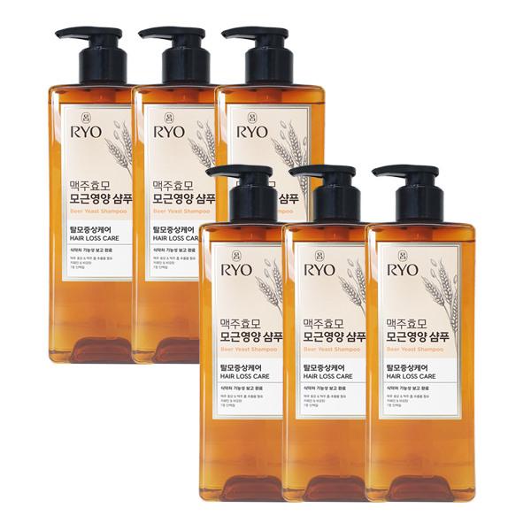 RYO Beer Yeast Root Nourishing Shampoo 600ml x6