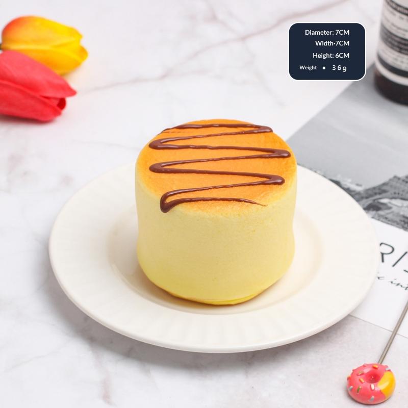 1Pcs Anti Stress Relief Toys Simulation Bread Toast Donuts Slow Rising Rebound Squeeze Toy For Kids Adults Desktop Decor