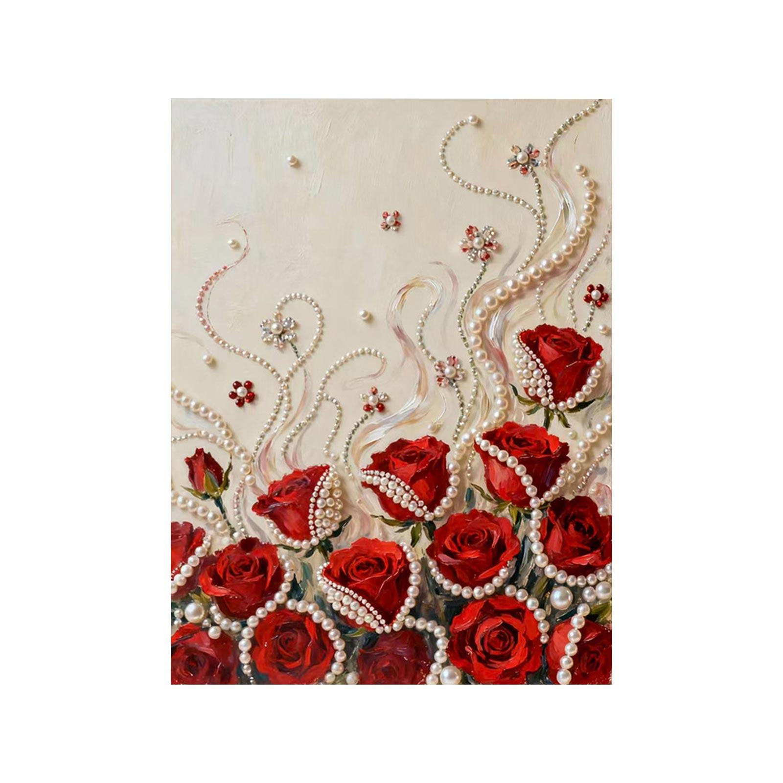 Pearl Painting Handmade Cartoon Decorative Paintings One Size