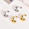 1 Pair Teardrop Earrings for Women, Small Water Drop Stud Earrings, Chunky Statement Jewelry for Wedding, Party, Prom, Daily